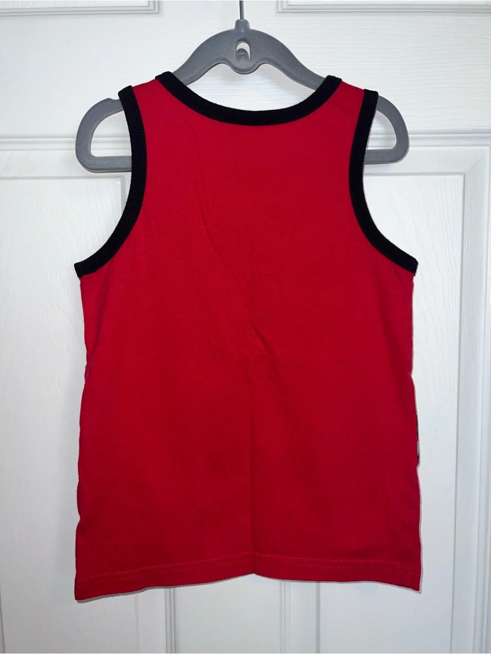 Kids 5/6 Red Monster Truck Tank Top